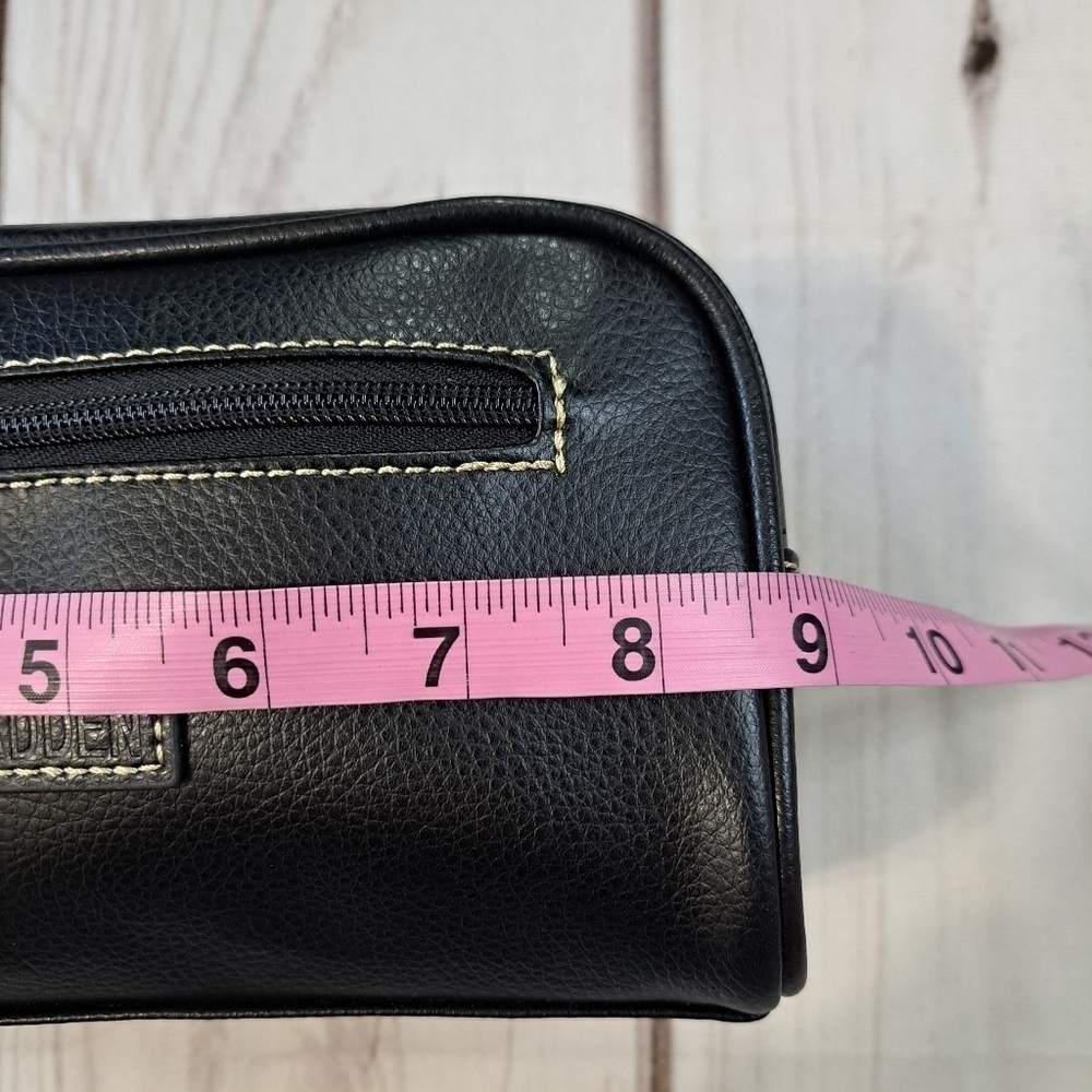Steve Madden Black Travel Toiletry Bag - Picture 3 of 10
